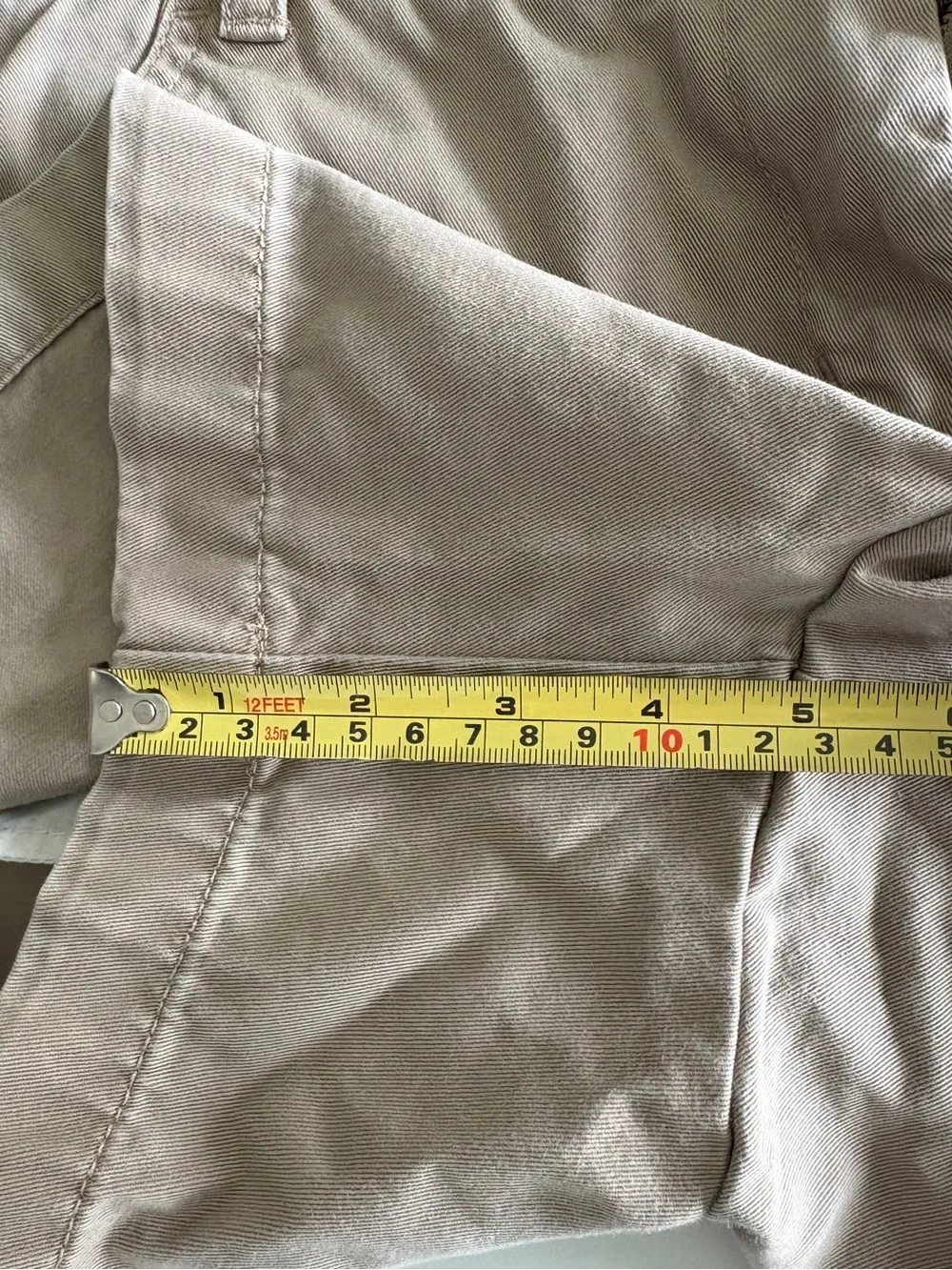 J. Crew Women’s Broken-In Tan Chino Shorts (100% cotton)